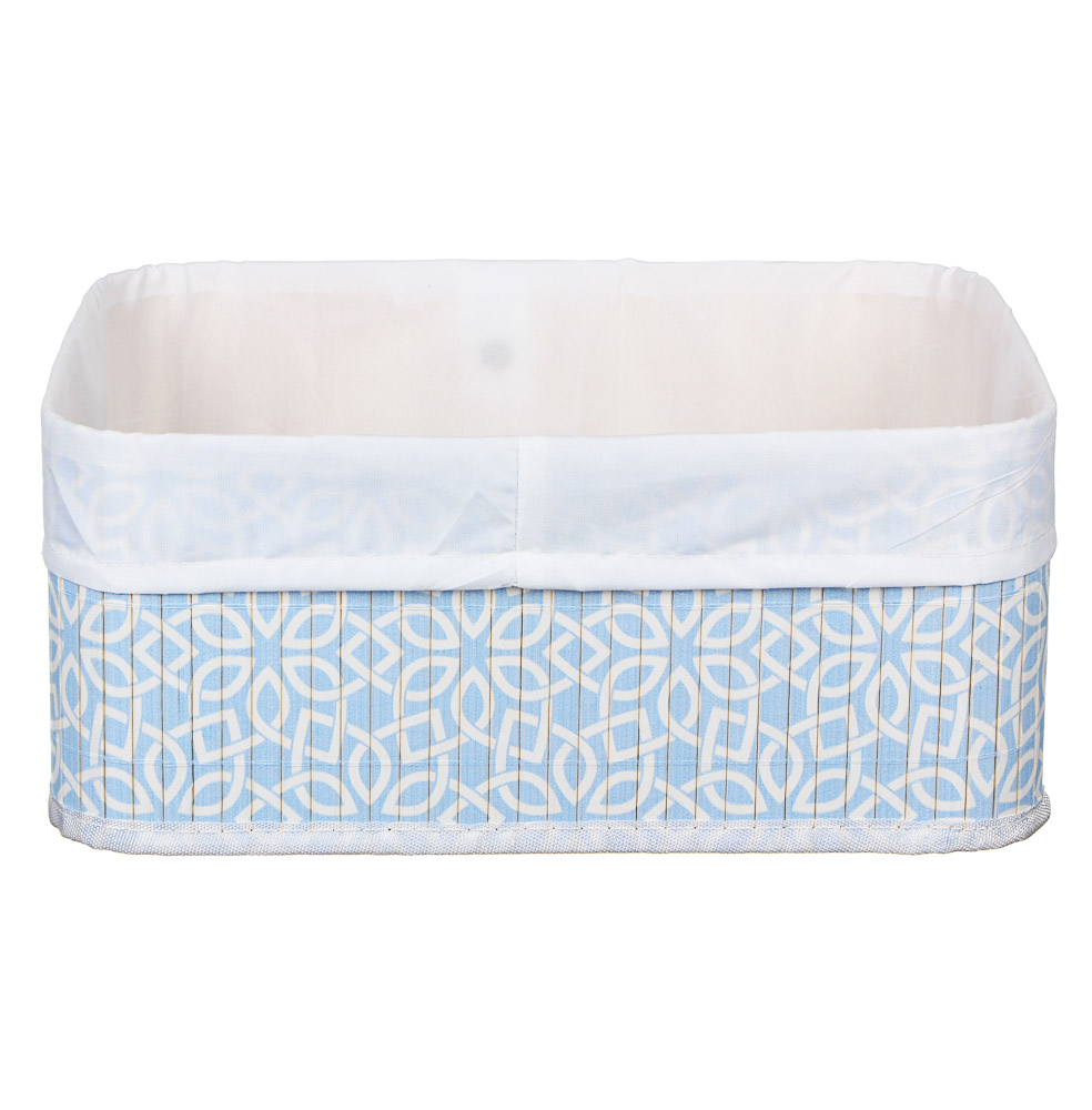 VETTA Короб складной "Верона", бамбук, 33x23х14см, 2 дизайна, арт.№ 457-536