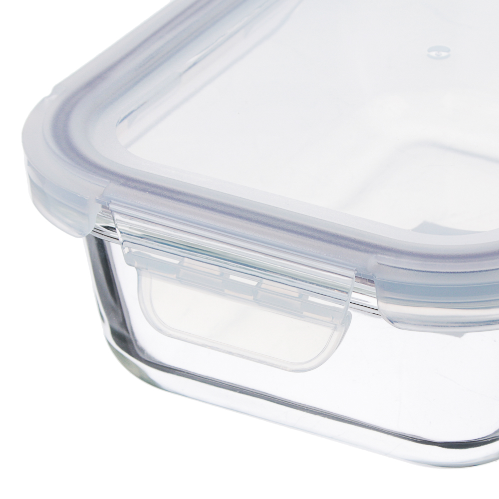 VETTA Контейнер для продуктов на защелках 600мл, жаропрочное стекло, арт.№ 845-111