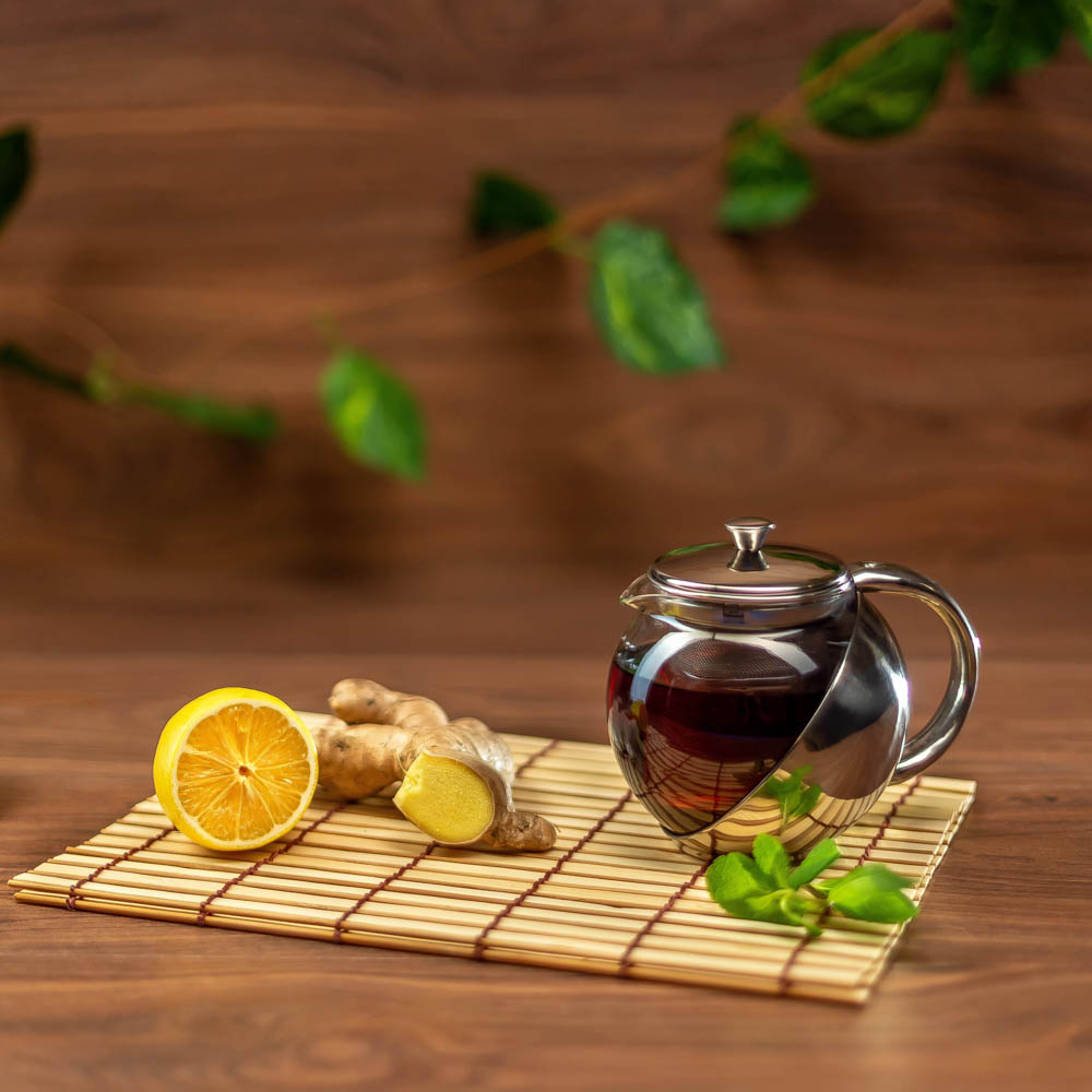 VETTA Чайник заварочный 500мл с ситечком, нерж.сталь, стекло, арт.№ 850-081