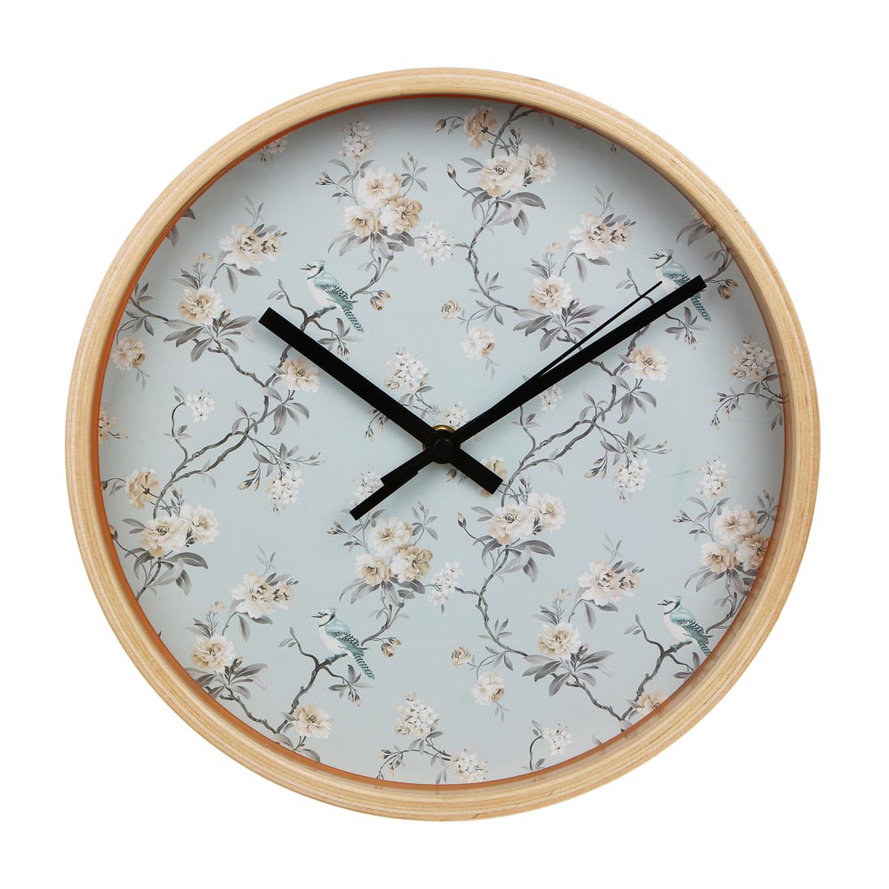 LADECOR CHRONO Часы настенные круглые, дерево, 26х26х5 см, 1xАА, арт.2-11, арт.№ 581-242