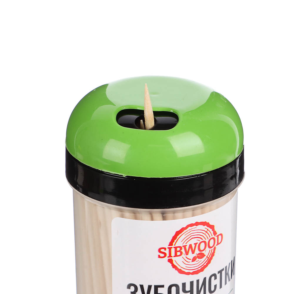 Зубочистки деревянные, с ментолом, 200 шт, арт.№ 437-293