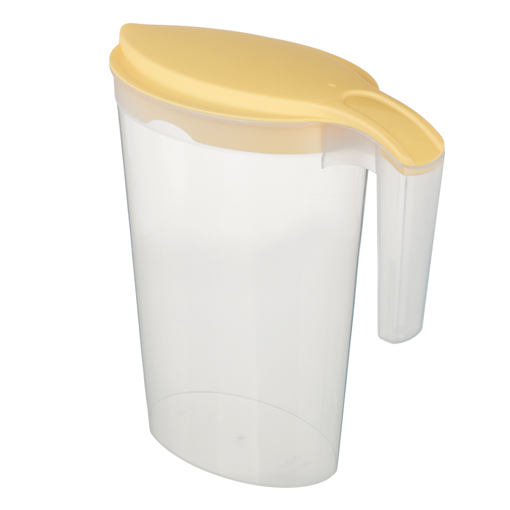 Ботаника Кувшин 2л с крышкой, пластик, 3 цвета, арт.№ 861-575