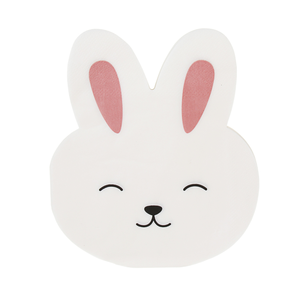 Набор салфеток бумажных "Зайчик", бумага, 20 шт, 16 см, арт.№ 530-457