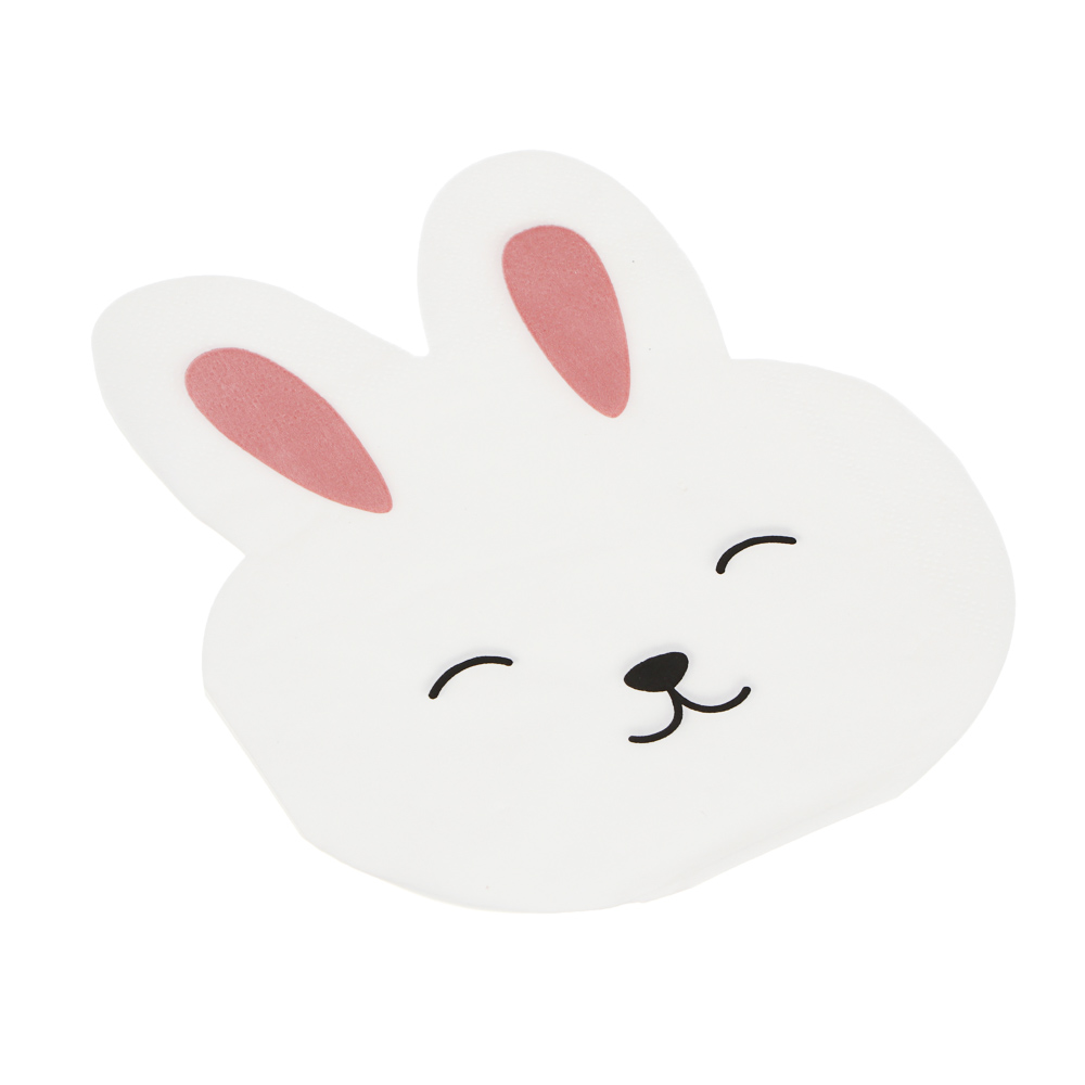 Набор салфеток бумажных "Зайчик", бумага, 20 шт, 16 см, арт.№ 530-457