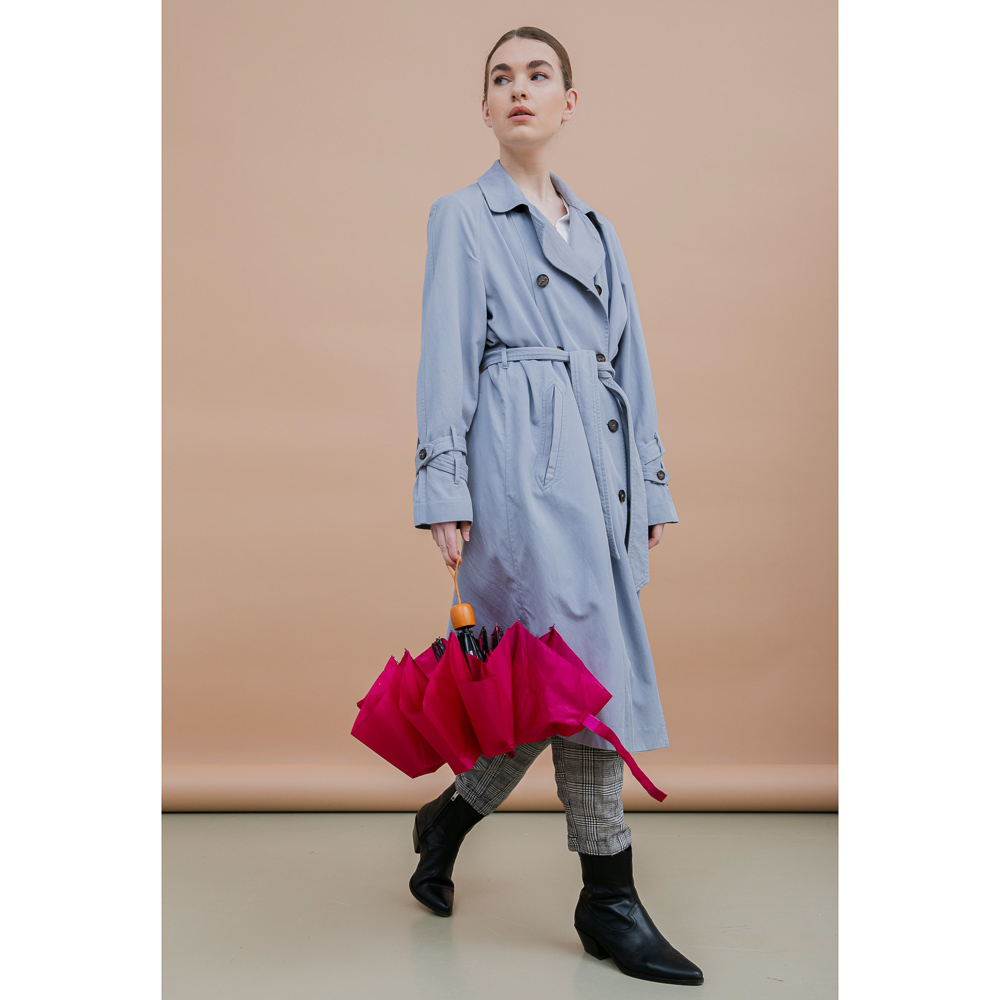 Зонт универсальный, механика, металл, пластик, полиэстер, 53,5см, 8 спиц, 12 цветов, 3375S, арт.№ 302-218