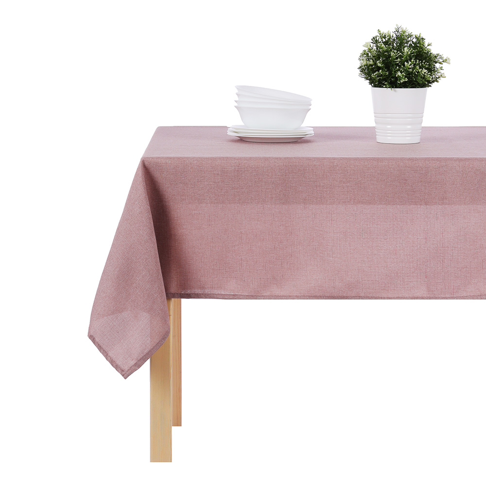 PROVANCE Скатерть текстильная "Лён" с водоотталкивающей пропиткой, 110х140см, 100% ПЭ, 3 цвета, арт.№ 435-079