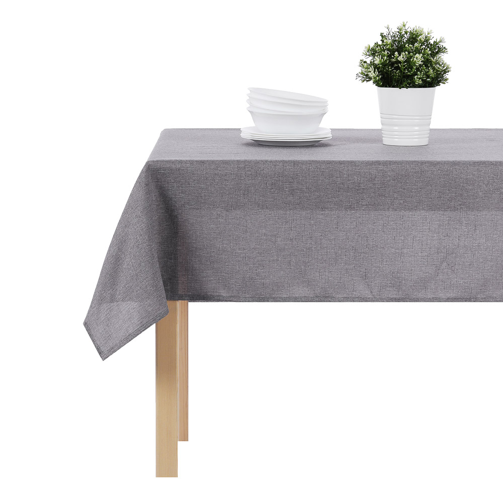 PROVANCE Скатерть текстильная "Лён" с водоотталкивающей пропиткой, 140х180см, 100% ПЭ, 3 цвета, арт.№ 435-081