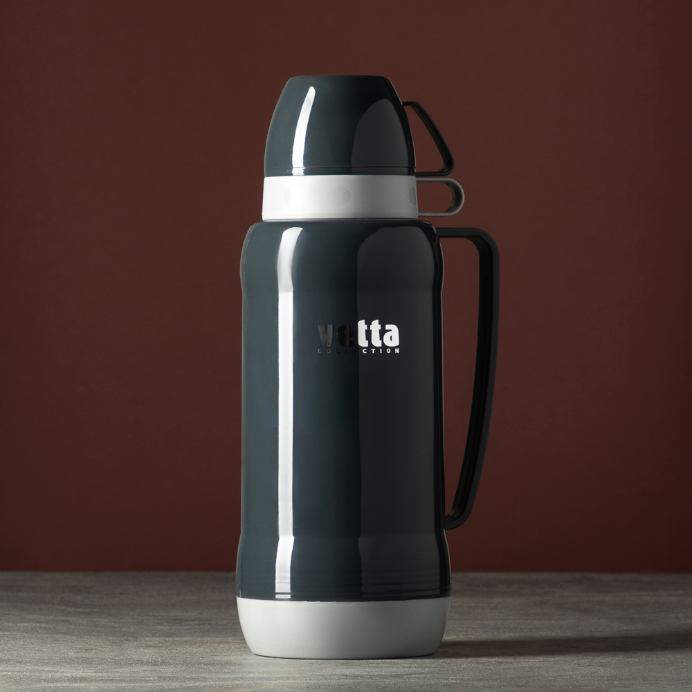 VETTA Термос стеклянная колба "Туристический" 1,80л (2 чашки), арт.№ 841-645