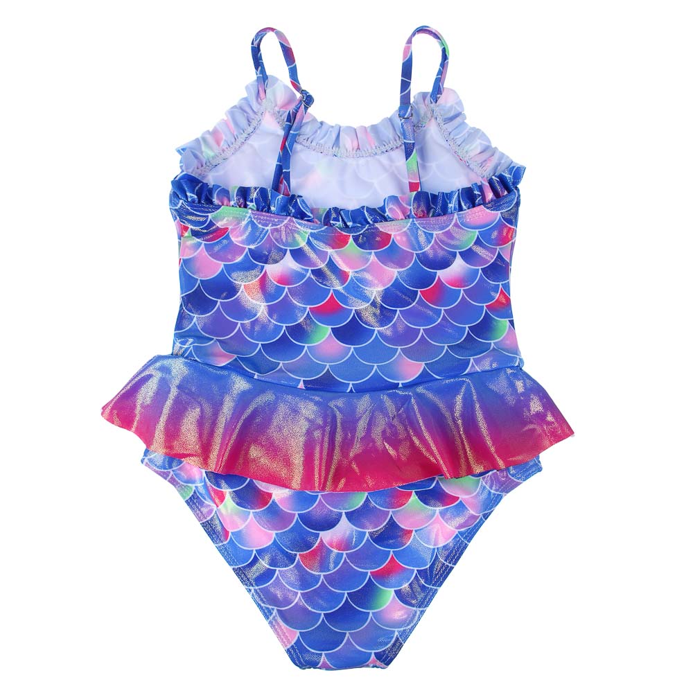 GALANTE Купальник для девочки слитный, р. 122-128, 82% полиэстер, 18% эластан, ВЛ25-09, арт.№ 331-291