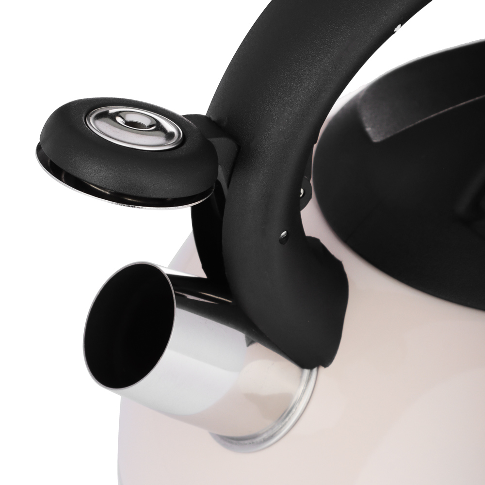 VETTA Чайник стальной 3,0л "Роншан", бежевый, индукция, арт.№ 847-115