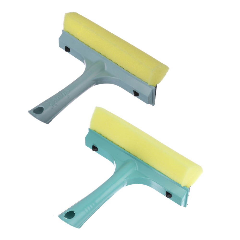 Окномойка тм VETTA Практик, пластик, резина, 12,5х15,7х6,7см, цвет серый, арт.№ 444-326