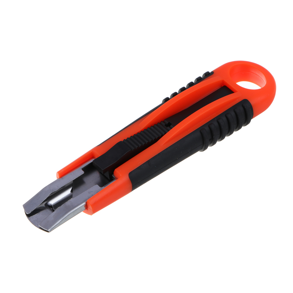 ЕРМАК Нож выдвижной с пружиной, PS+TPR, 61x19x0.6мм, арт.1, арт.№ 685-002