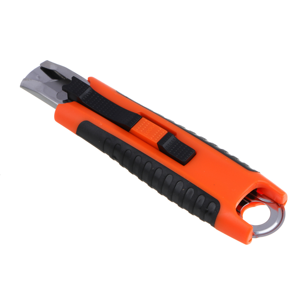 ЕРМАК Нож выдвижной с пружиной, PS+TPR, 61x19x0.6мм, арт.2, арт.№ 685-003