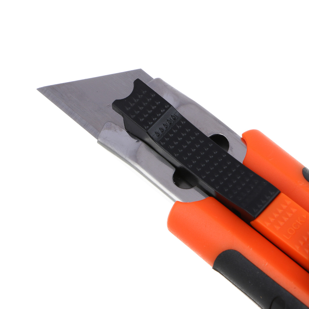 ЕРМАК Нож выдвижной с пружиной, PS+TPR, 61x19x0.6мм, арт.2, арт.№ 685-003