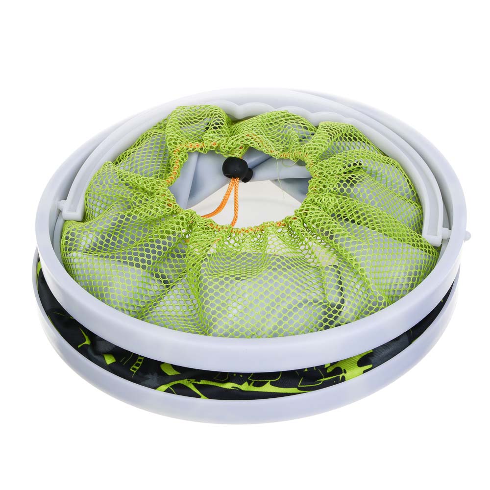 Ведро для рыбалки с сеткой тм AZOR FISHING, 11 л, арт.№ 147-036