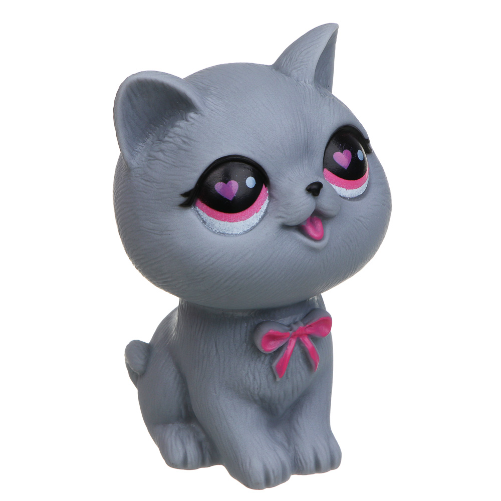 ИГРОЛЕНД Питомец в переноске, PP, ABS, 8х9х9 см 3 дизайна, арт.№ 258-075