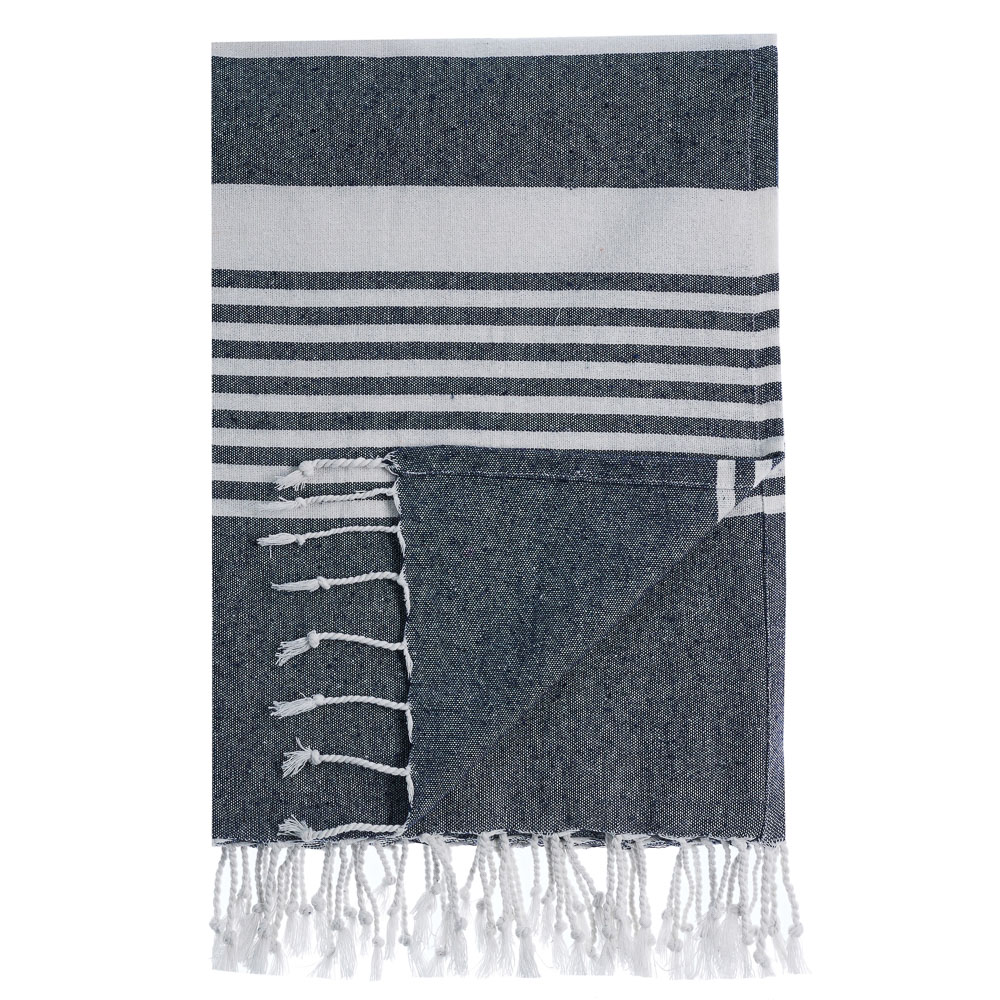 PROVANCE Саммер Покрывало для отдыха 170х180см, 75% хлопок 25% полиэстер, серый, арт.№ 496-005