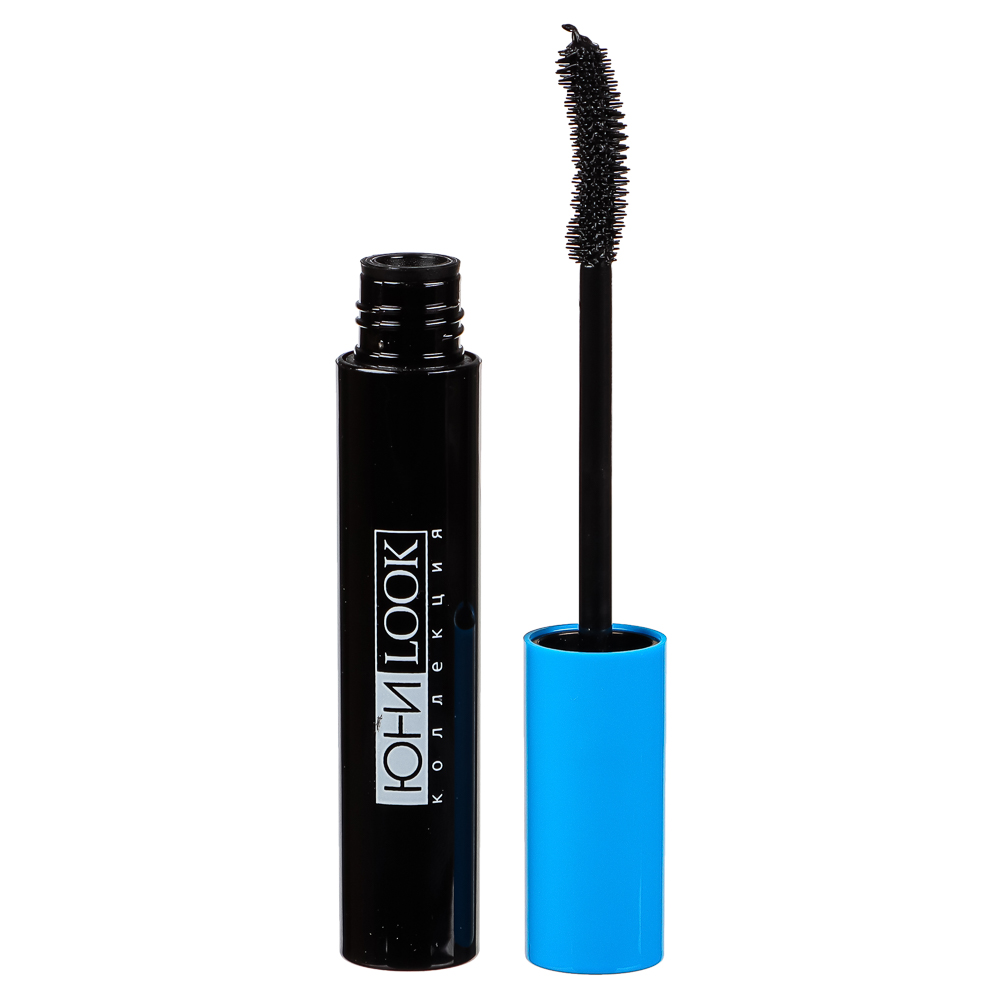 Тушь для ресниц объёмная с эффектом изогнутых ресниц черная тм ЮНИLOOK, 8мл, арт.№ 330-256