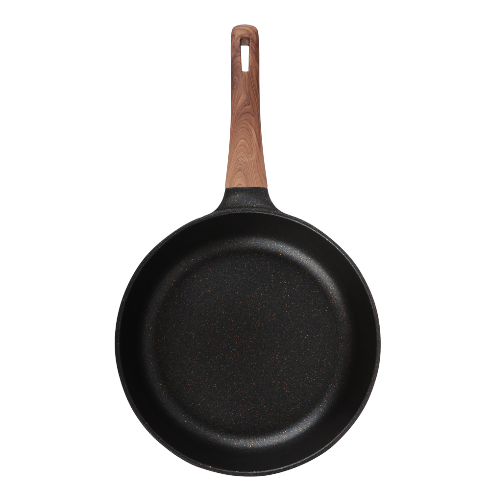 SATOSHI Карнуа Сковорода литая d26см, антипригарное покрытие Мрамор, индукция, арт.№ 846-561