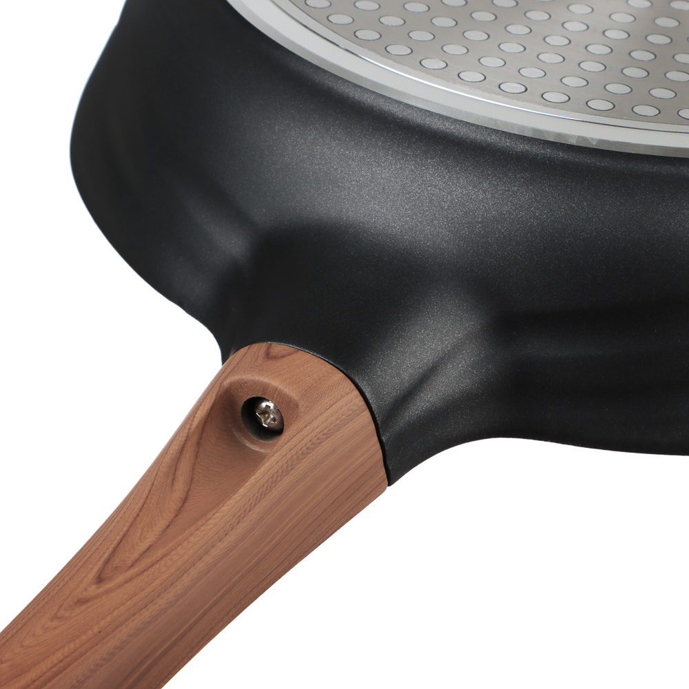 SATOSHI Карнуа Сковорода литая d26см, антипригарное покрытие Мрамор, индукция, арт.№ 846-561