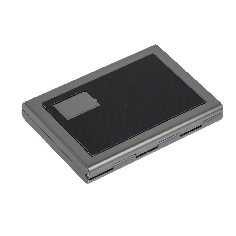 Кардхолдер книжка с защитой от считывания 6 слотов тм ЮL, алюминий, пластик, 9,8х6,5 см, 3 цвета, арт.№ 303-065