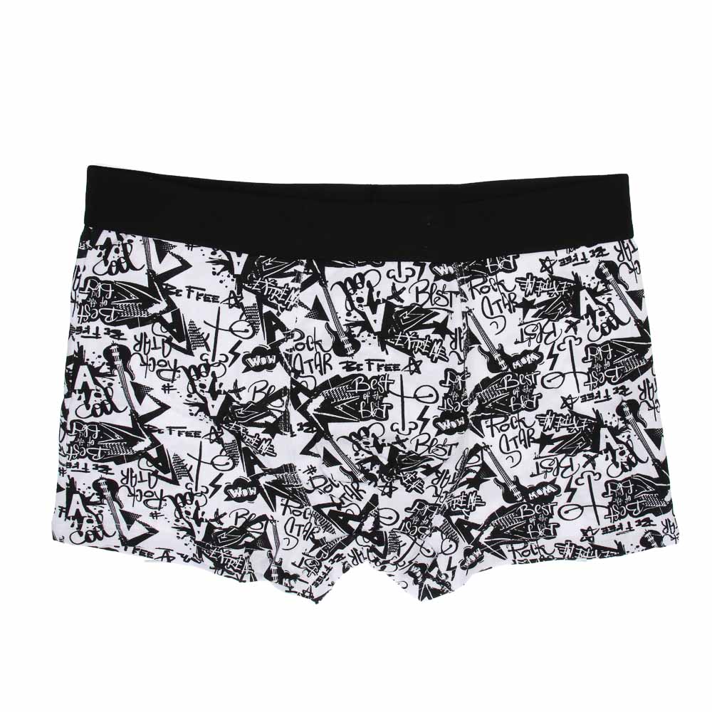 GALANTE Трусы-боксеры мужские с рисунком, р.50, 95% хлопок, 5% спандекс, разноцветные, НБ25-1, арт.№ 331-317