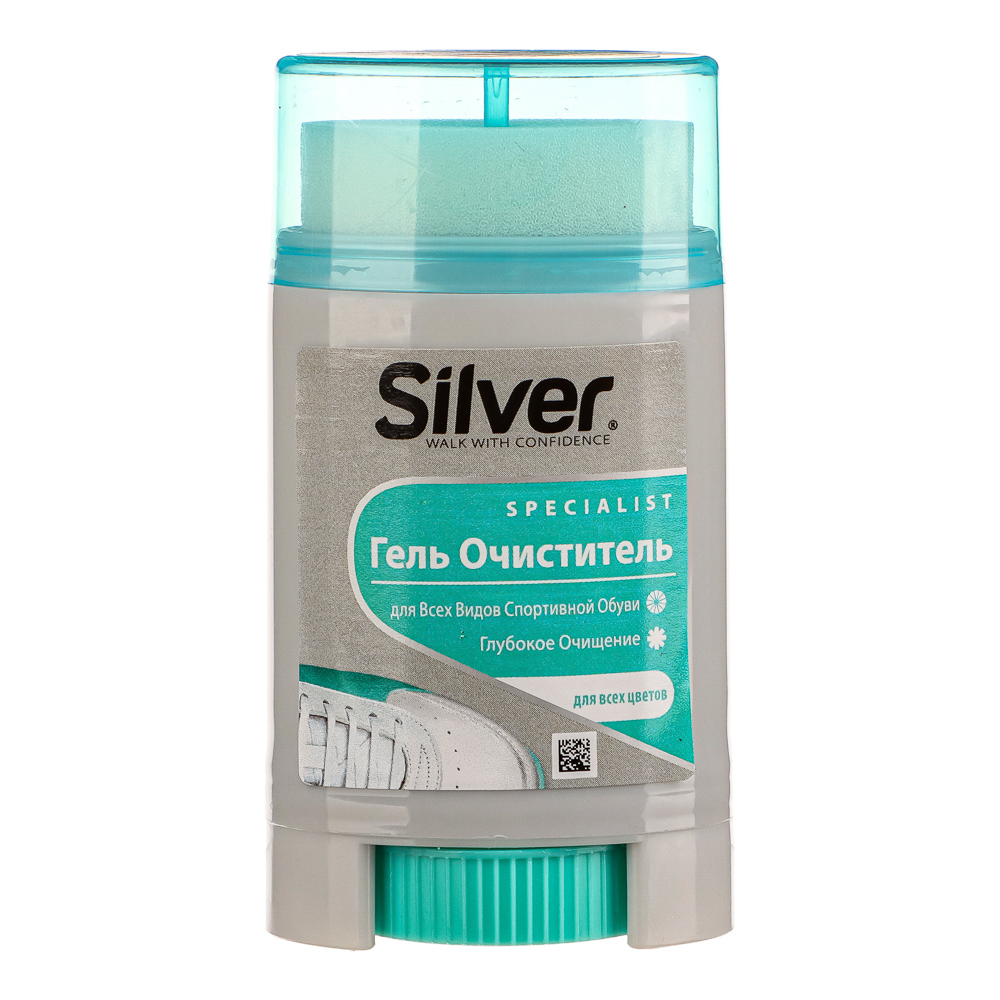 SILVER Гель-очиститель универсальный для всех видов спортивной обуви, 50 мл, TG 2001-00, арт.№ 459-125