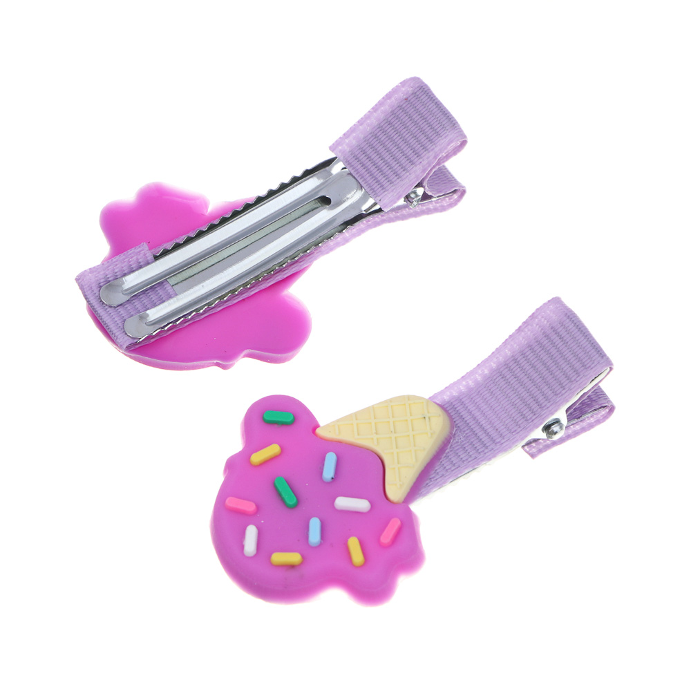 GALANTE Набор детский 3 пр. : Очки солнцезащитные 125x41мм, заколки 2 шт. 4,6 см, 6 дизайнов, арт.№ 304-508