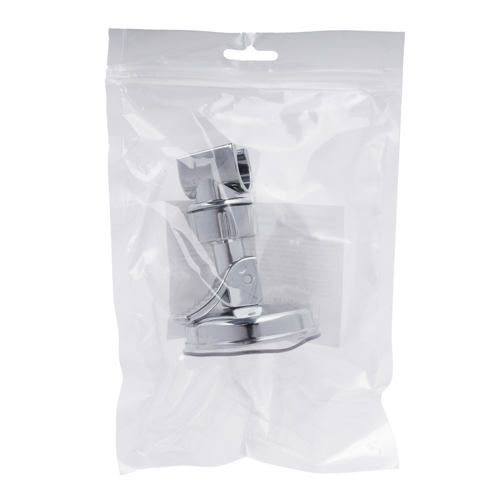 Держатель для лейки душа вакуумный, кронштейн настенный на присоске, арт.№ 571-001