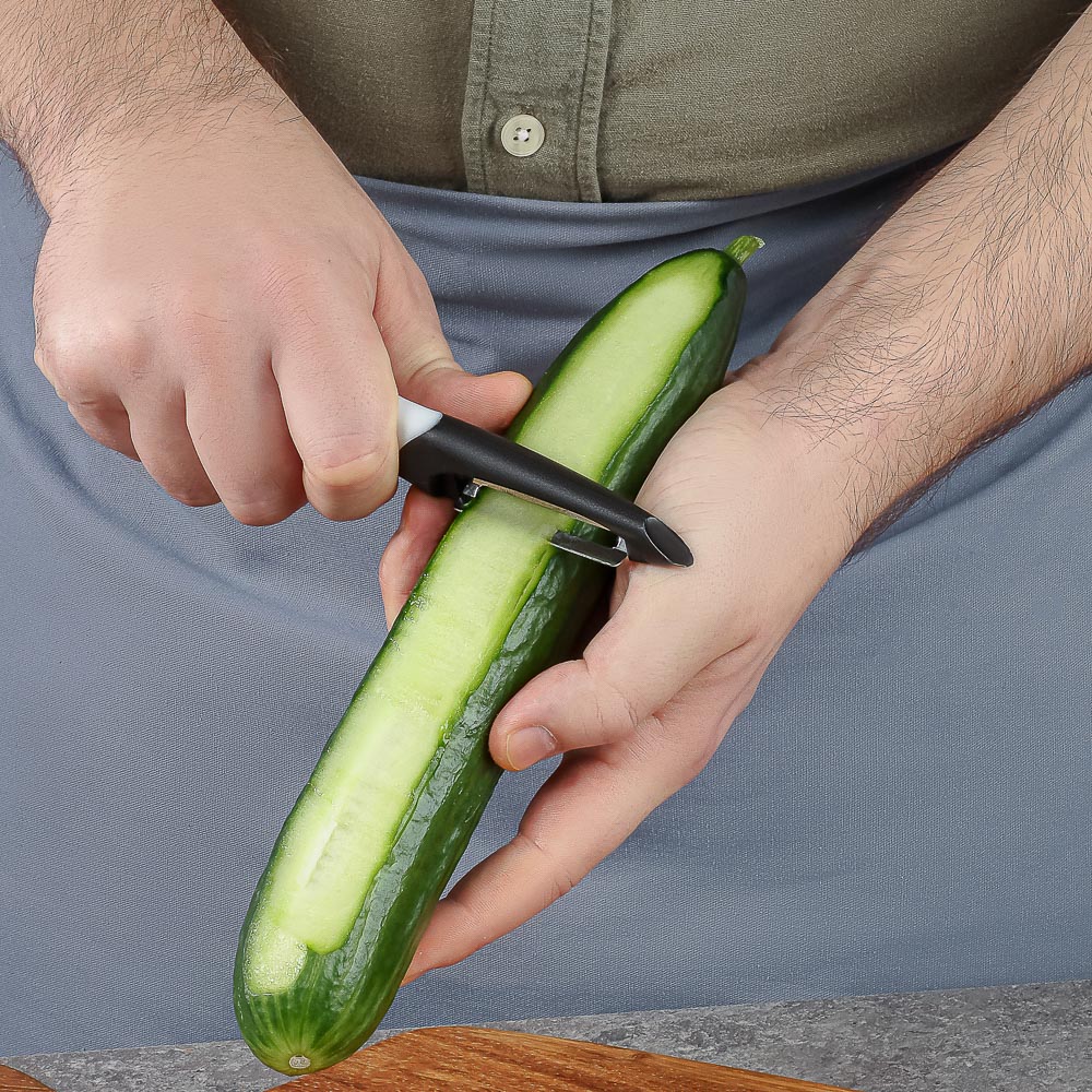 SATOSHI Овощечистка вертикальная 18см, нерж.сталь, арт.№ 882-412