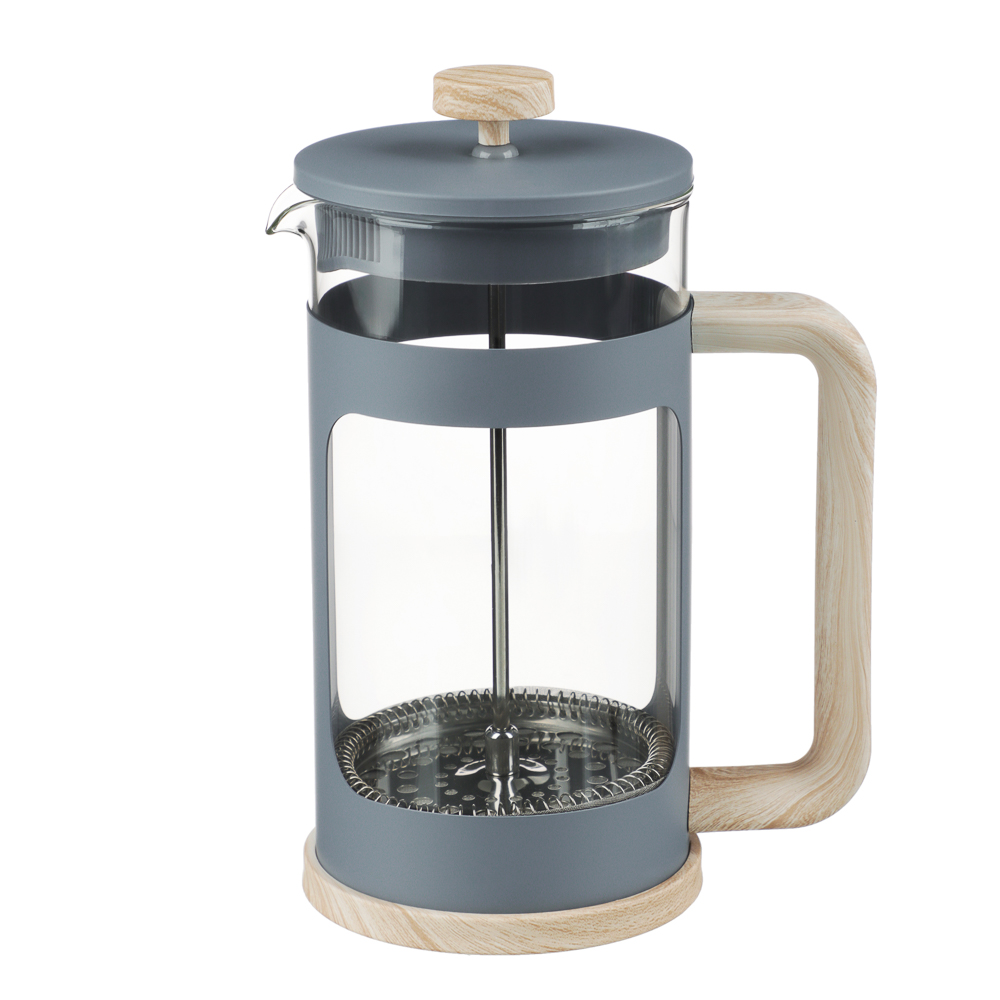 SATOSHI Шарлеруа Френч-пресс 1,0л, жаропрочное стекло, арт.№ 850-233