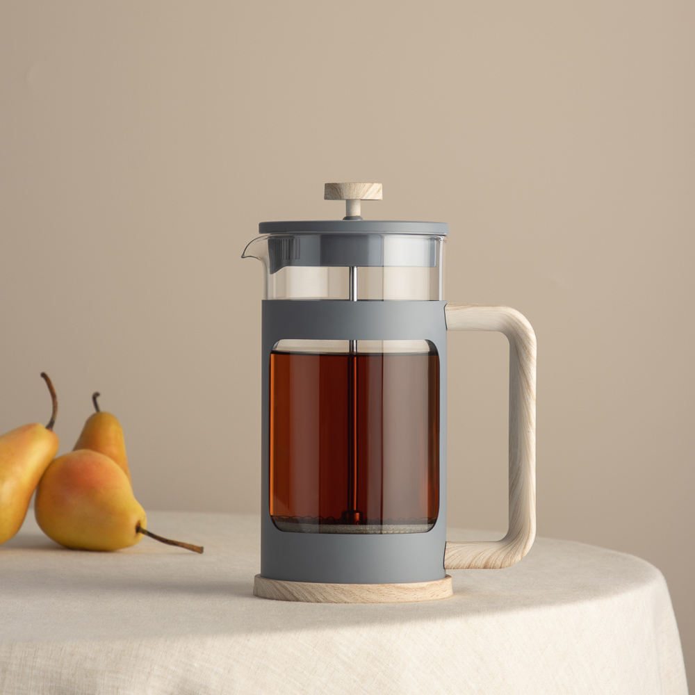 SATOSHI Шарлеруа Френч-пресс 1,0л, жаропрочное стекло, арт.№ 850-233