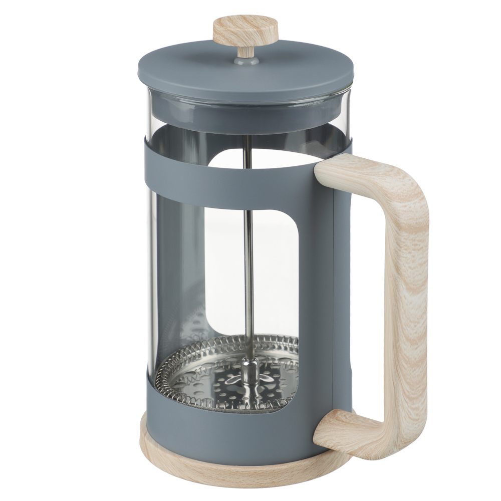 SATOSHI Шарлеруа Френч-пресс 1,0л, жаропрочное стекло, арт.№ 850-233