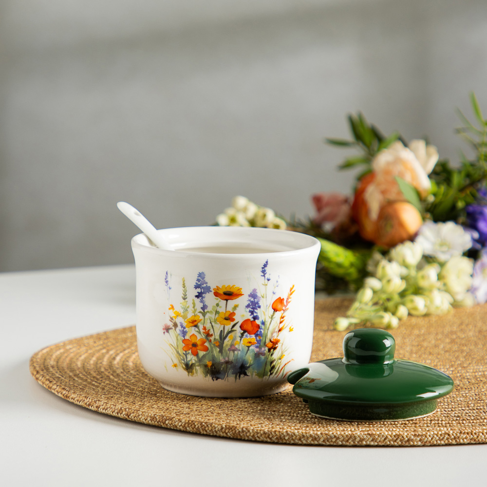 MILLIMI Полевые цветы Сахарница, 260мл, керамика, арт.№ 824-012