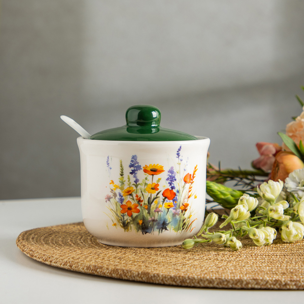 MILLIMI Полевые цветы Сахарница, 260мл, керамика, арт.№ 824-012