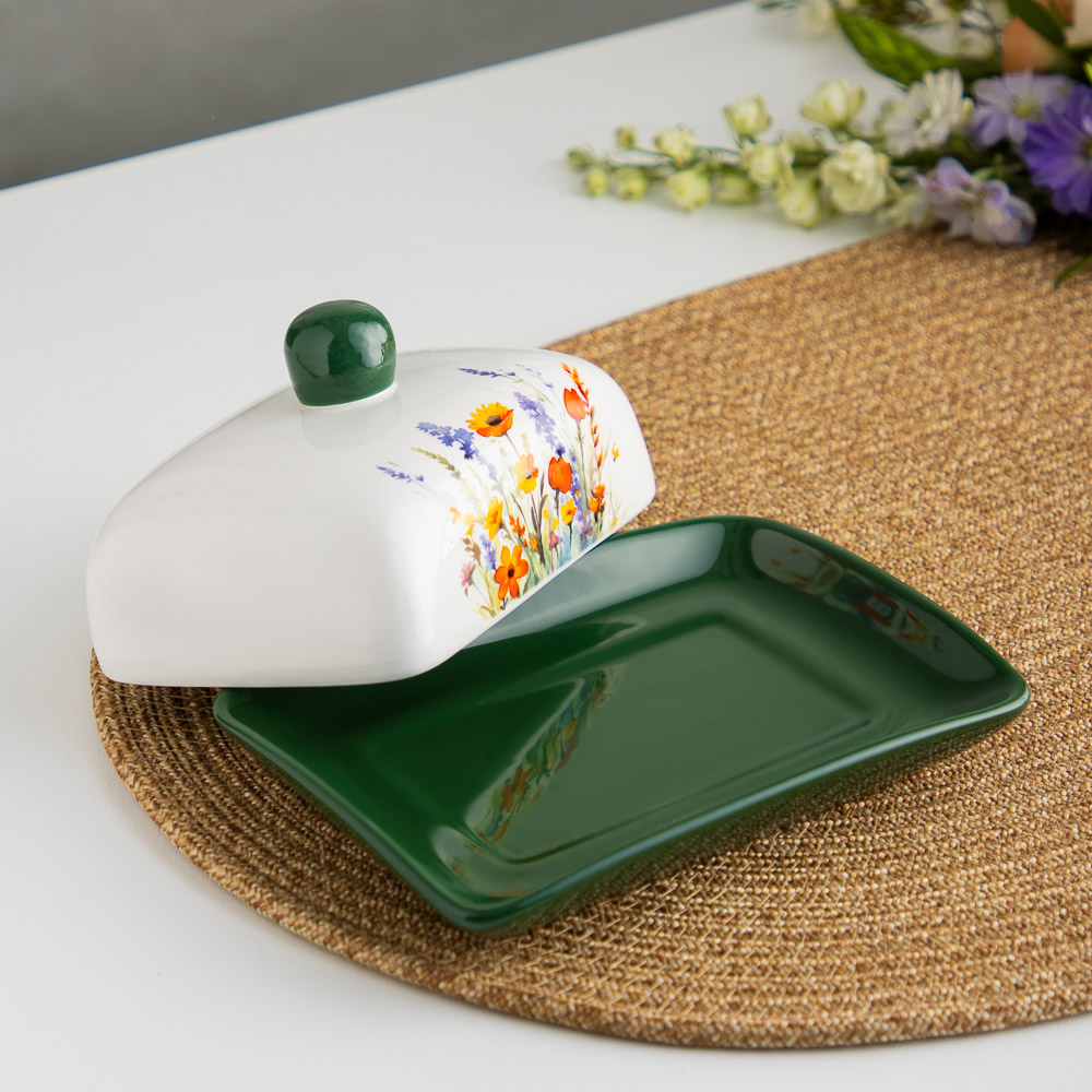 MILLIMI Полевые цветы Масленка, 17х12x8см, керамика, арт.№ 824-013