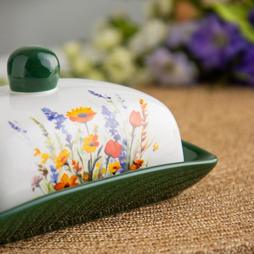 MILLIMI Полевые цветы Масленка, 17х12x8см, керамика, арт.№ 824-013