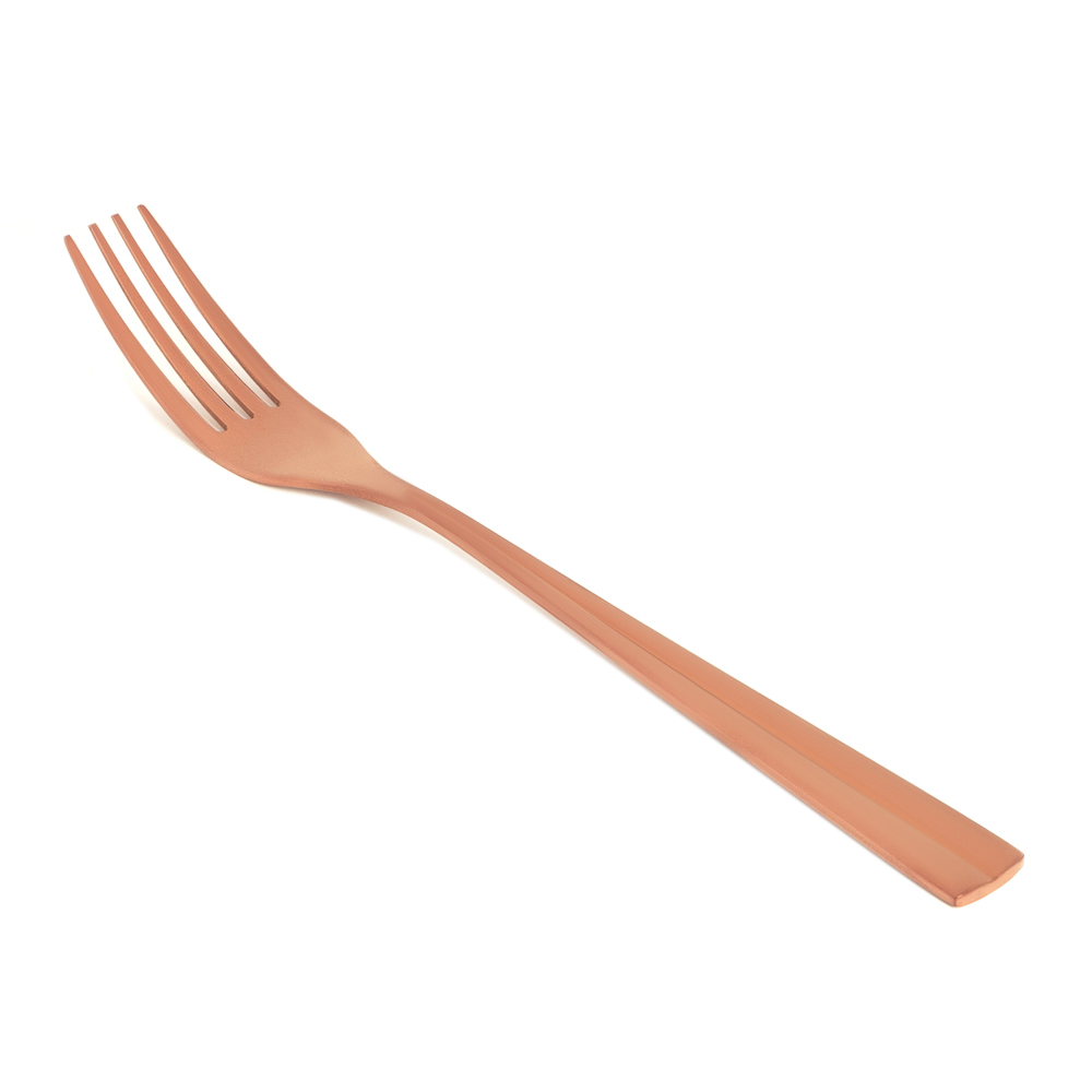 BY COLLECTION Ларре Вилка столовая, 1 пр. на блистере, нерж.сталь 18/10  (white line), арт.№ 815-409