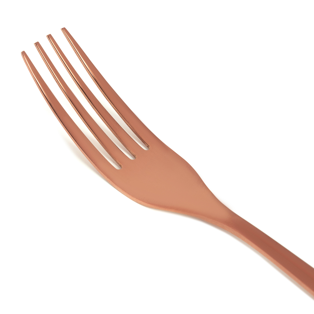 BY COLLECTION Ларре Вилка столовая, 1 пр. на блистере, нерж.сталь 18/10  (white line), арт.№ 815-409