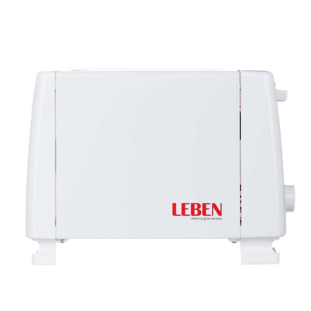 LEBEN Тостер 750Вт, 2 отдела, функция выжигания фигурки на хлебе, 6 степеней поджарки, арт.HJT-016, арт.№ 475-151