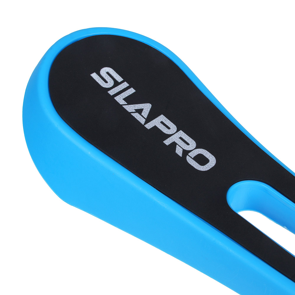 SILAPRO Самокат с седлом 2 в 1, 3-х колес. (PU d=118мм LED), металл, h65-70-75x57см, до 50кг, арт.№ 131-072