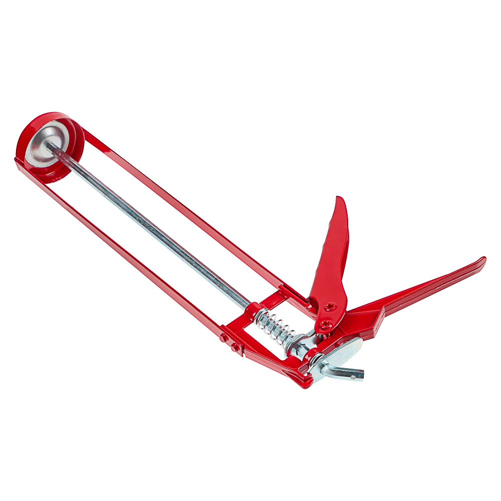 ЕРМАК Пистолет для герметика с мет. фиксатором 225мм скеле, арт.№ 684-021