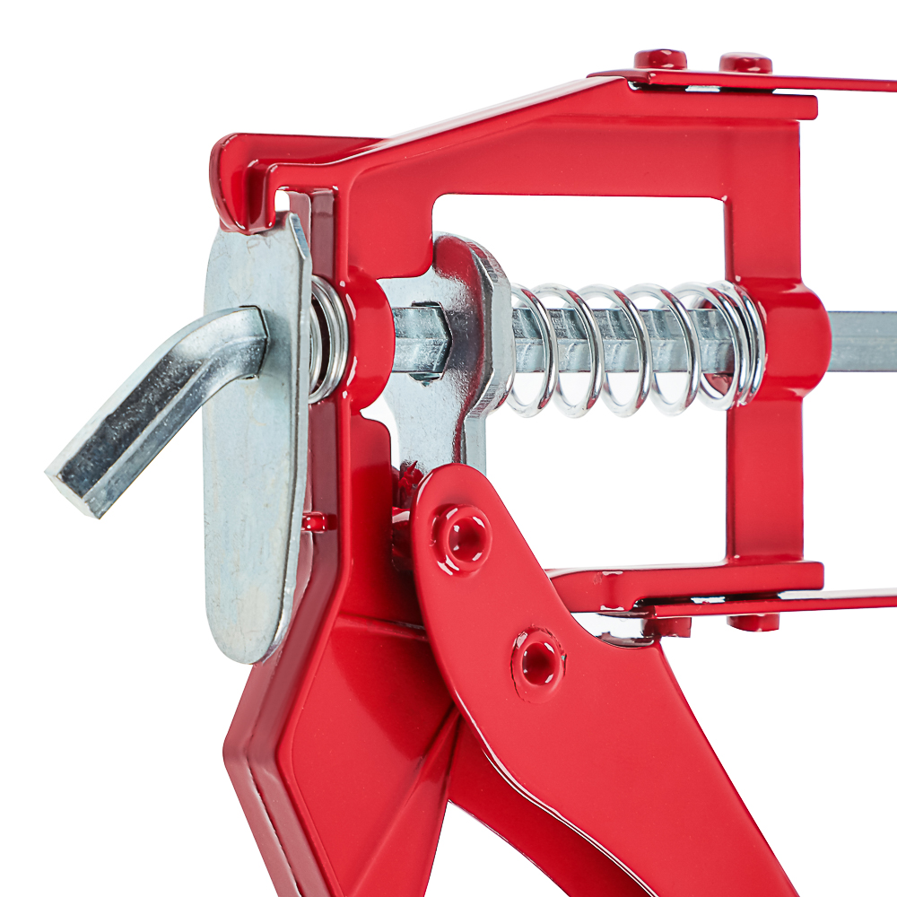 ЕРМАК Пистолет для герметика с мет. фиксатором 225мм скеле, арт.№ 684-021