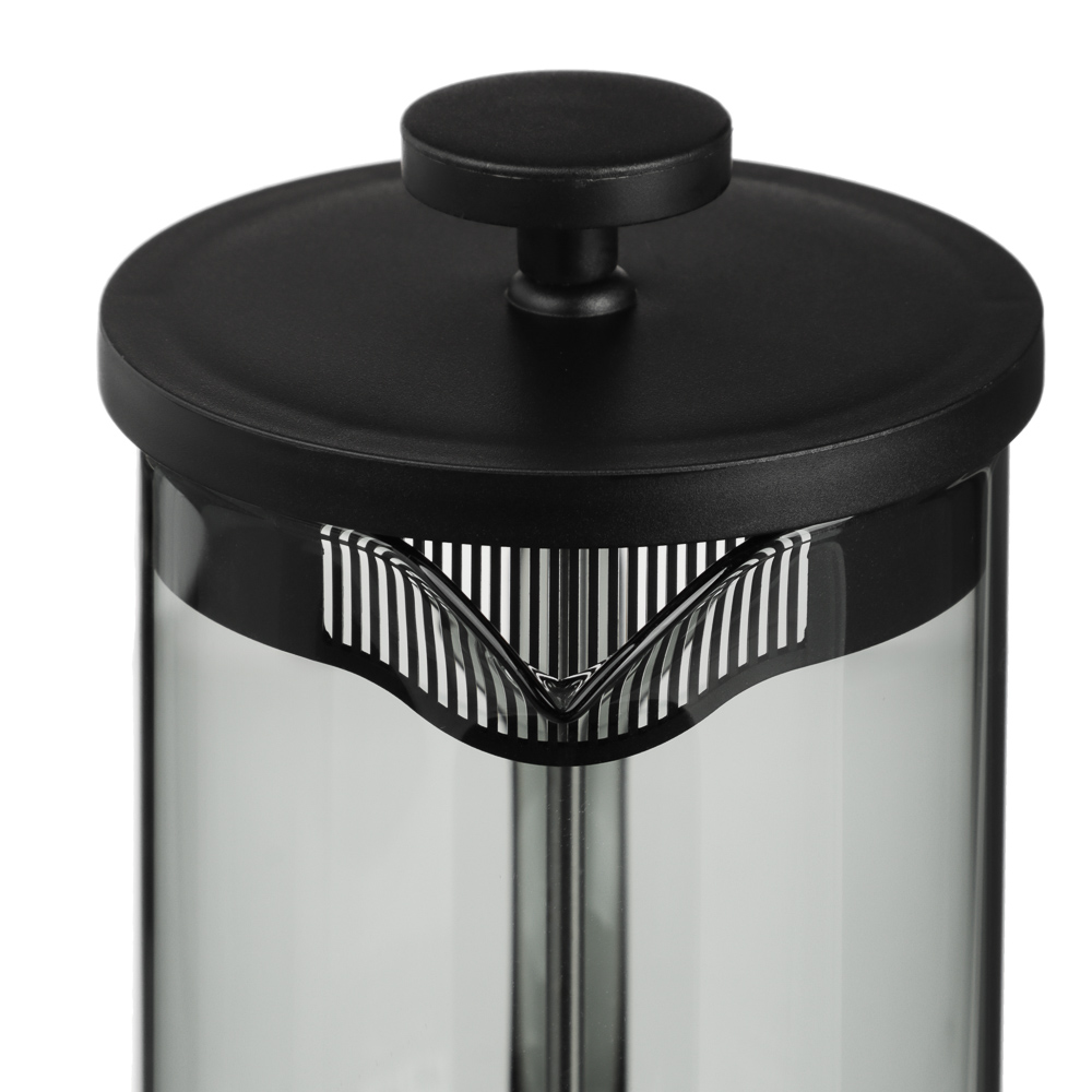 SATOSHI Графит Френч-пресс 600мл, жаропрочное стекло, арт.№ 850-259