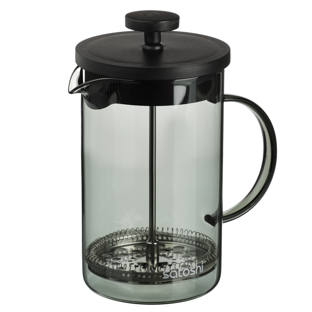 SATOSHI Графит Френч-пресс 800мл, жаропрочное стекло, арт.№ 850-260
