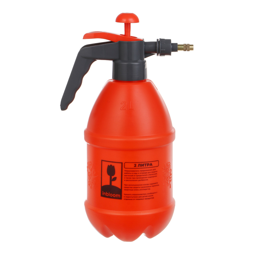 Опрыскиватель помповый тм INBLOOM, 2л, PE, PP, арт.№ 166-003