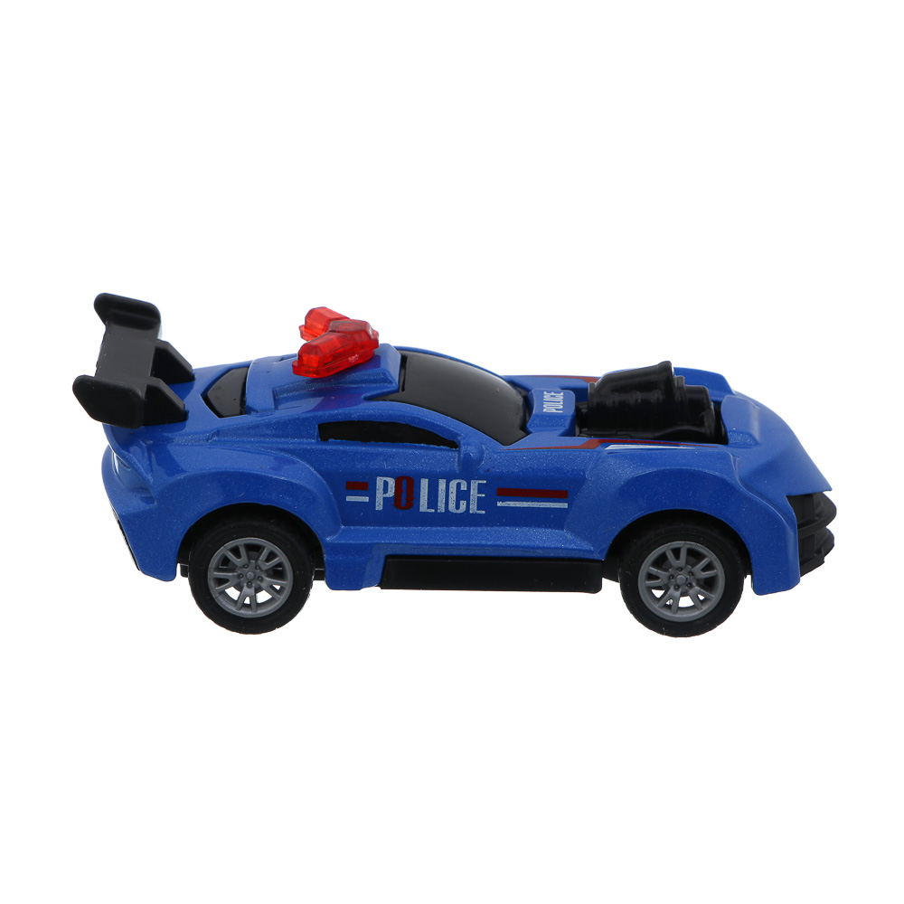 ИГРОЛЕНД Машинка "Мегагонка", инерция, металл, 10,9х13х3 см, 18 дизайнов, арт.№ 292-480