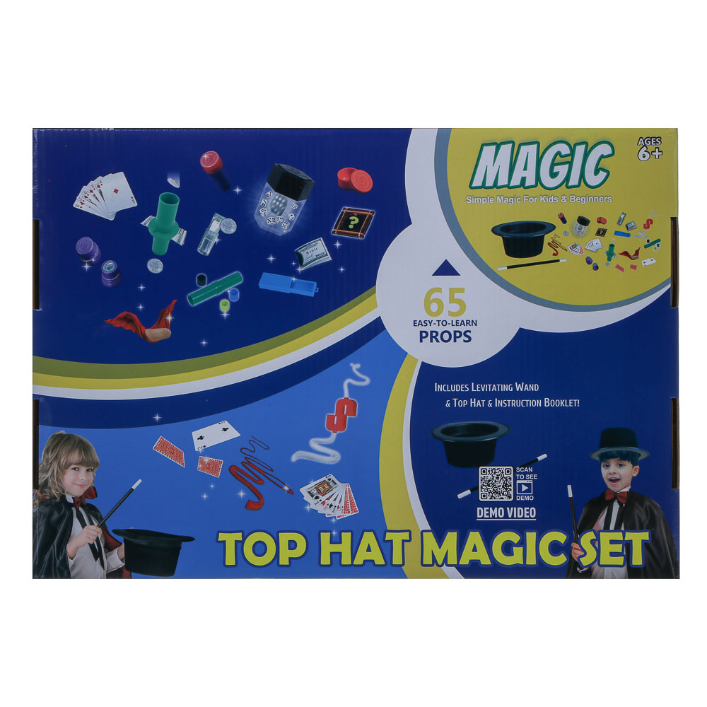 Игра настольная "Набор 16 фокусов", PP, бумага, 42х29х11см, арт.№ 897-108