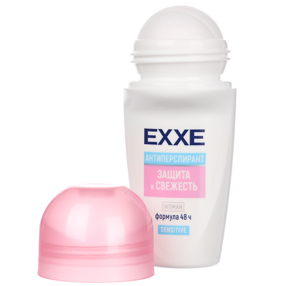 Антиперспирант-дезодорант женский EXXE Защита и свежесть, ролик, 50 мл, арт.№ 976-094