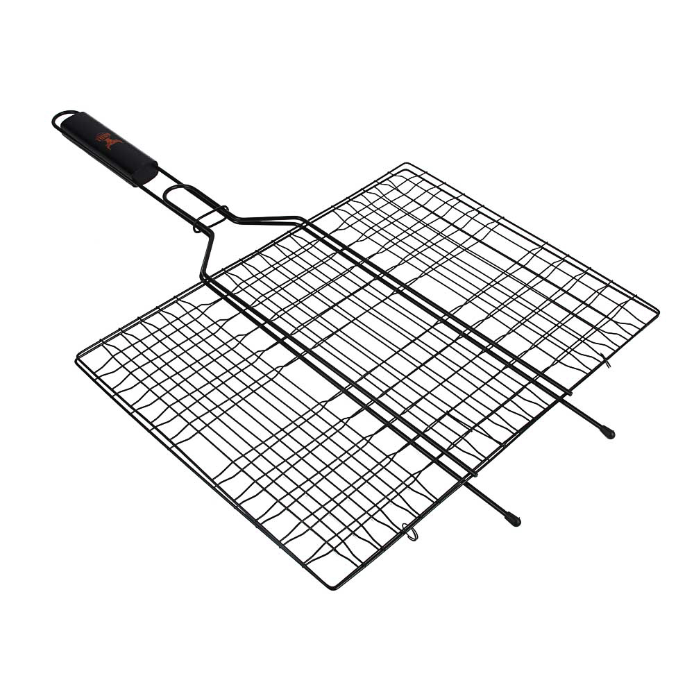 Решетка-гриль антипригар.покр. тм GRILLBOOM, 30х40х2 см, арт.№ 104-014